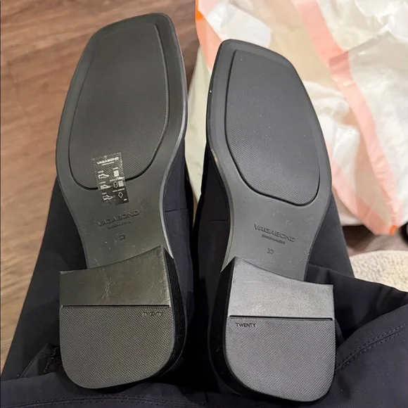 Vagabond Blanca Black Square Toe Over the Knee Boots - Picture 4 of 10